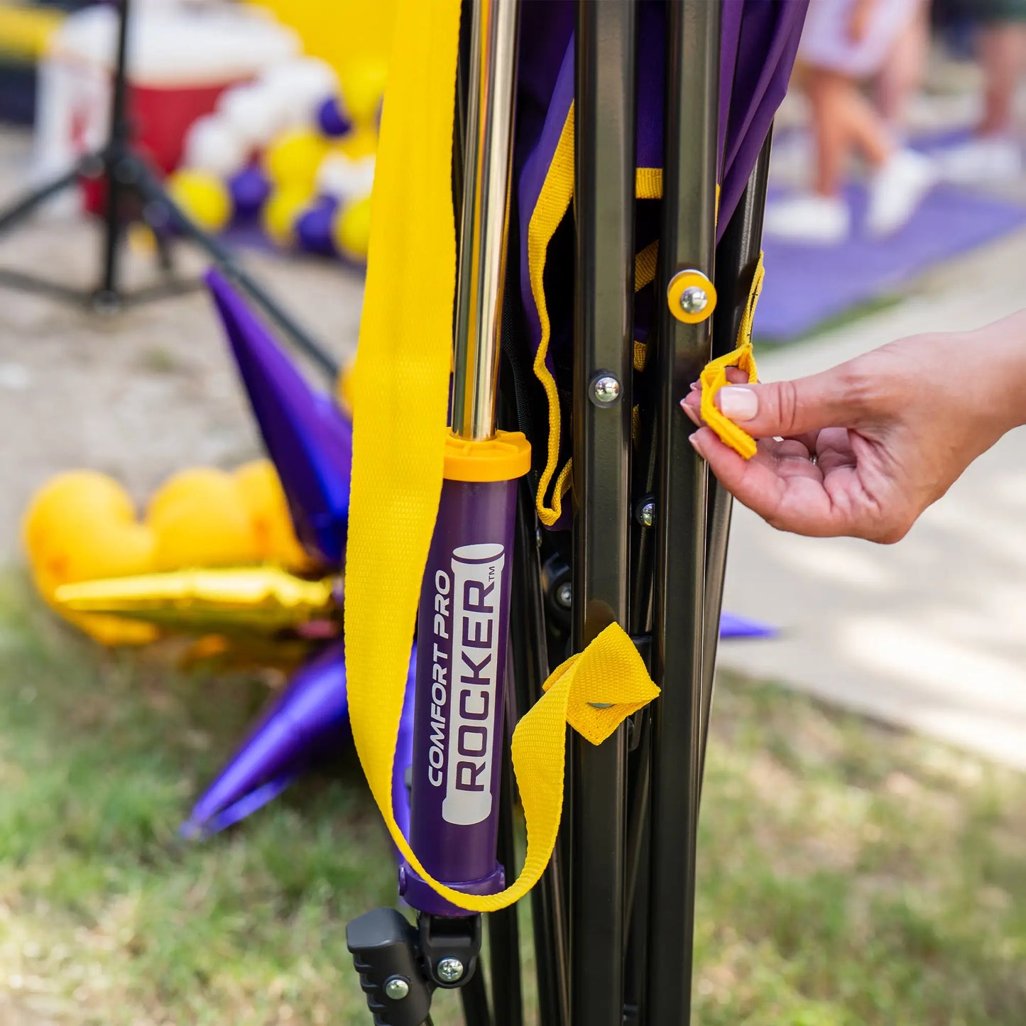 College Comfort Pro Rocker™ - LSU Tigers - Ready Routine