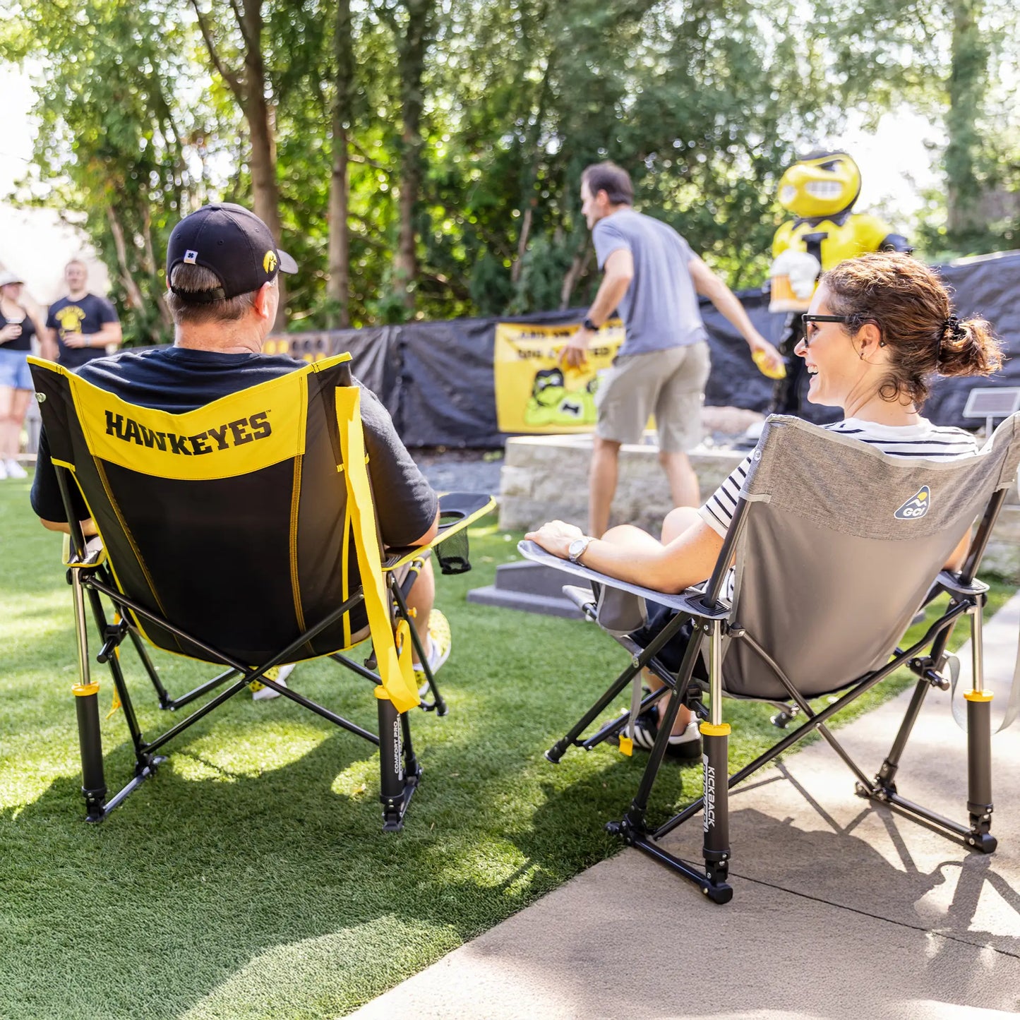 College Comfort Pro Rocker™ - Iowa Hawkeyes - Classic Pick