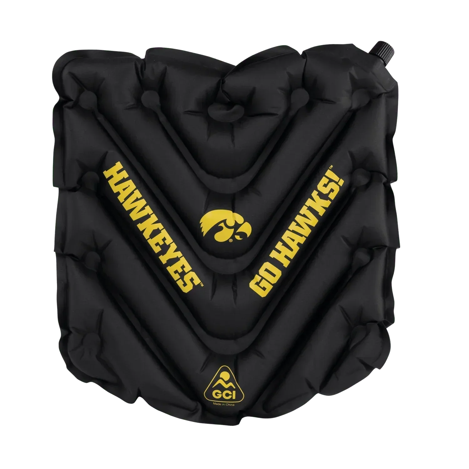 College V Seat™ Inflatable Stadium Cushion - Iowa Hawkeyes - Home Choice