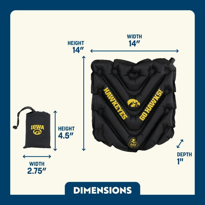 College V Seat™ Inflatable Stadium Cushion - Iowa Hawkeyes - Home Choice