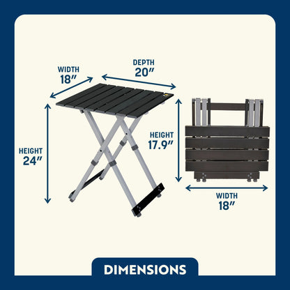 Compact Camp Table 20™ - Weekend Pair