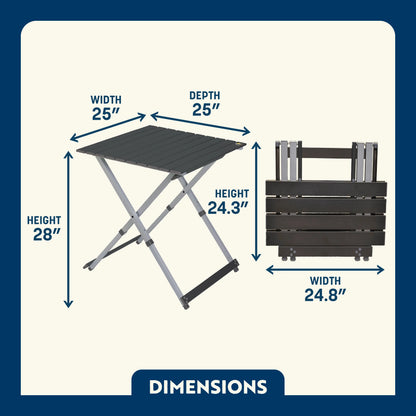 Compact Camp Table 25™ - Daily Pick