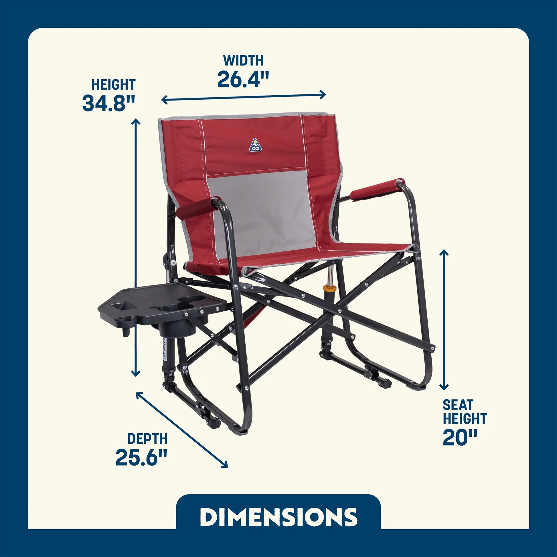 Freestyle Rocker XL™ with Side Table - Daily Set
