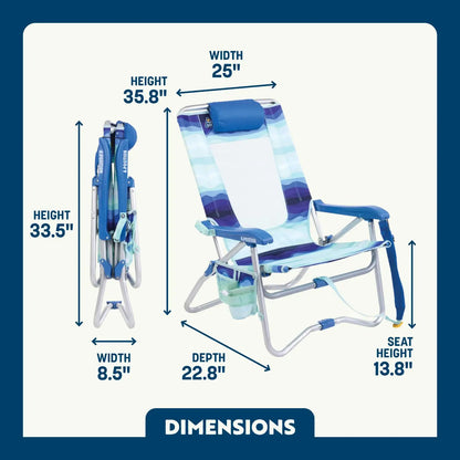 Bi-Fold Beach Chair™ - Travel Edit