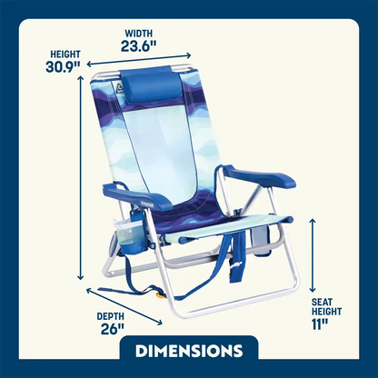 Backpack Beach Chair™ - Home Choice