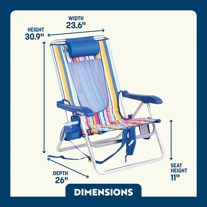 Backpack Beach Chair™ - Home Choice