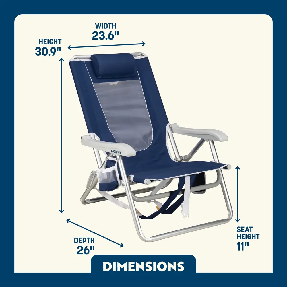 Backpack Beach Chair™ - Home Choice