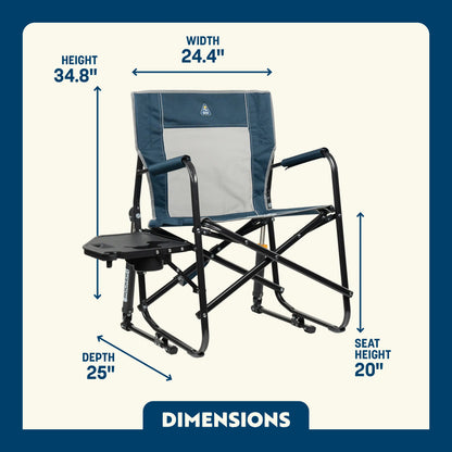 Freestyle Rocker™ with Side Table - Home Choice