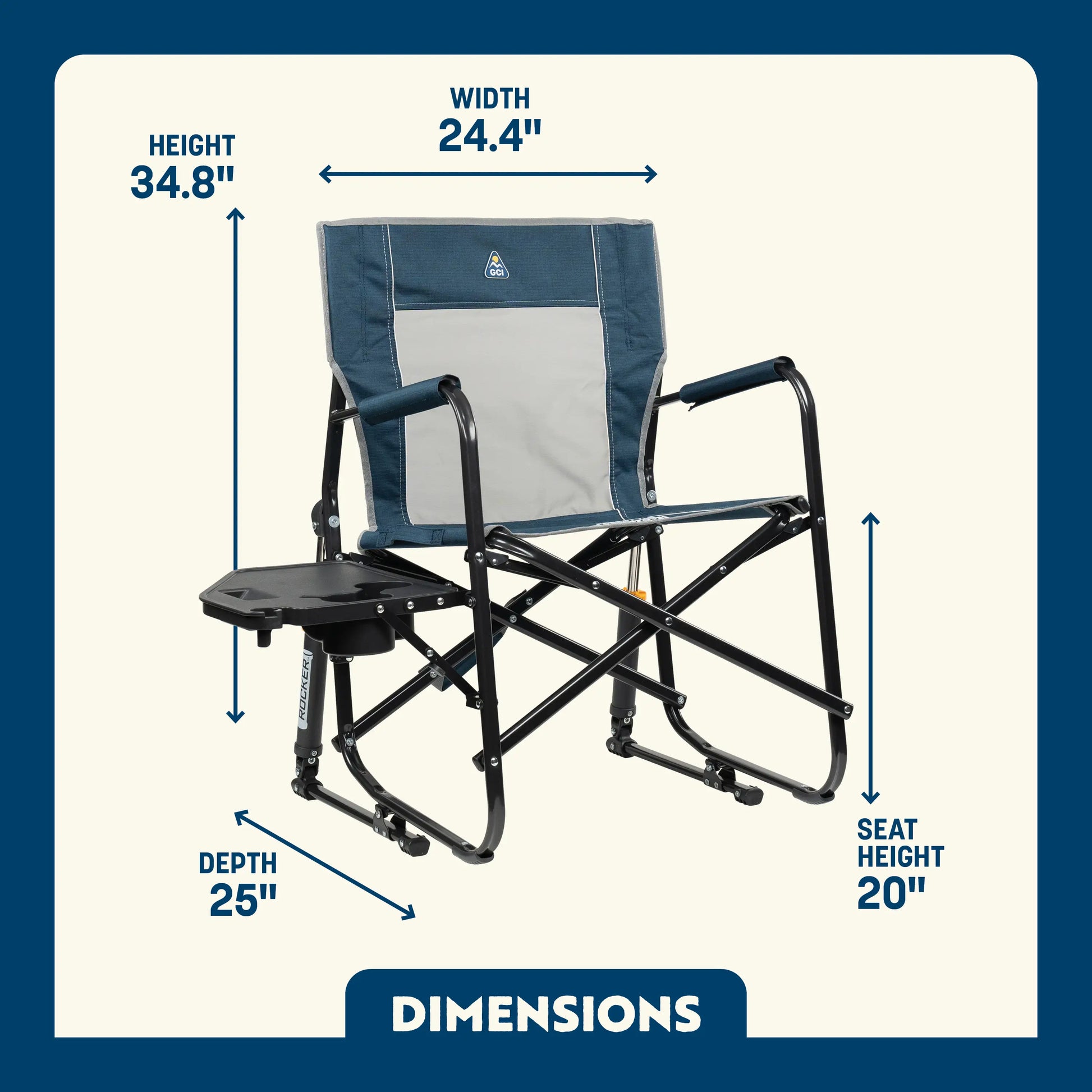 Freestyle Rocker™ with Side Table - Weekend Pair