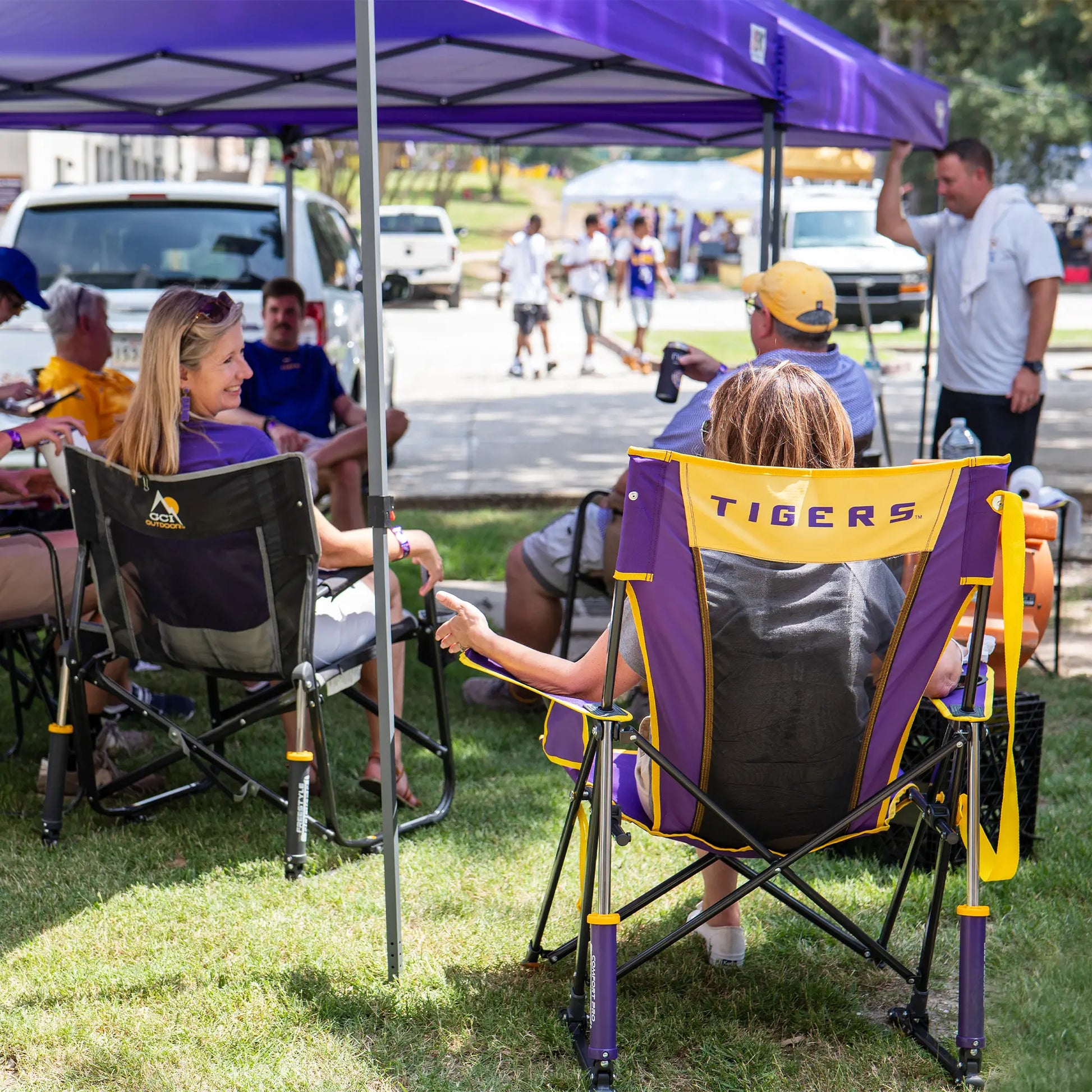 College Comfort Pro Rocker™ - LSU Tigers - Ready Routine