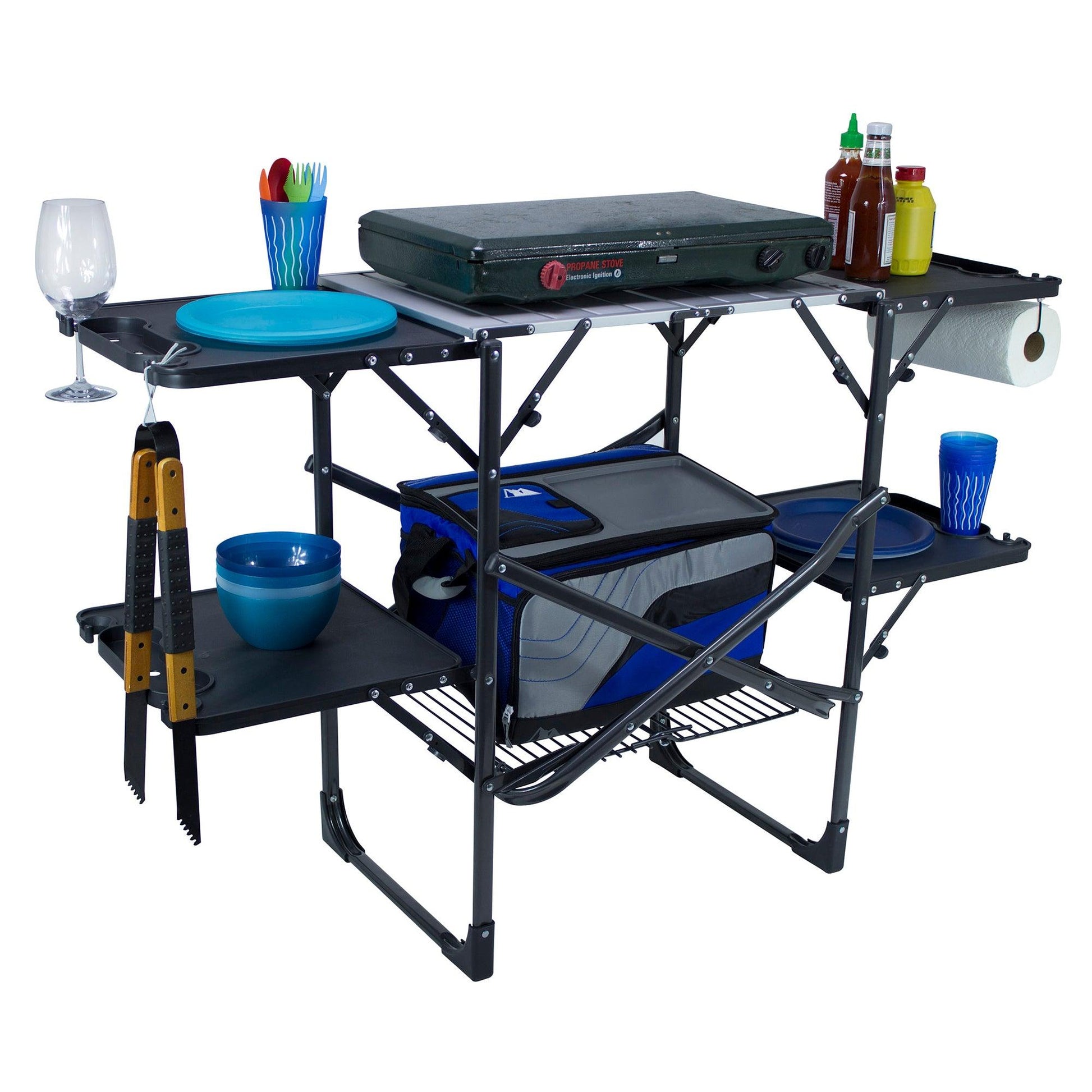 Slim-Fold Cook Station™ - Easy Stow