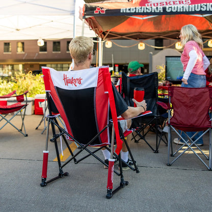 College Comfort Pro Rocker™ - Nebraska Cornhuskers - Simple Edit