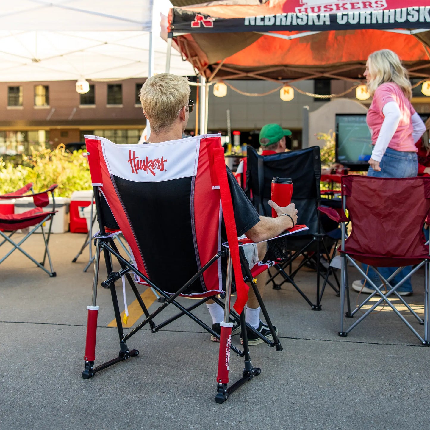 College Comfort Pro Rocker™ - Nebraska Cornhuskers - Fresh Pair