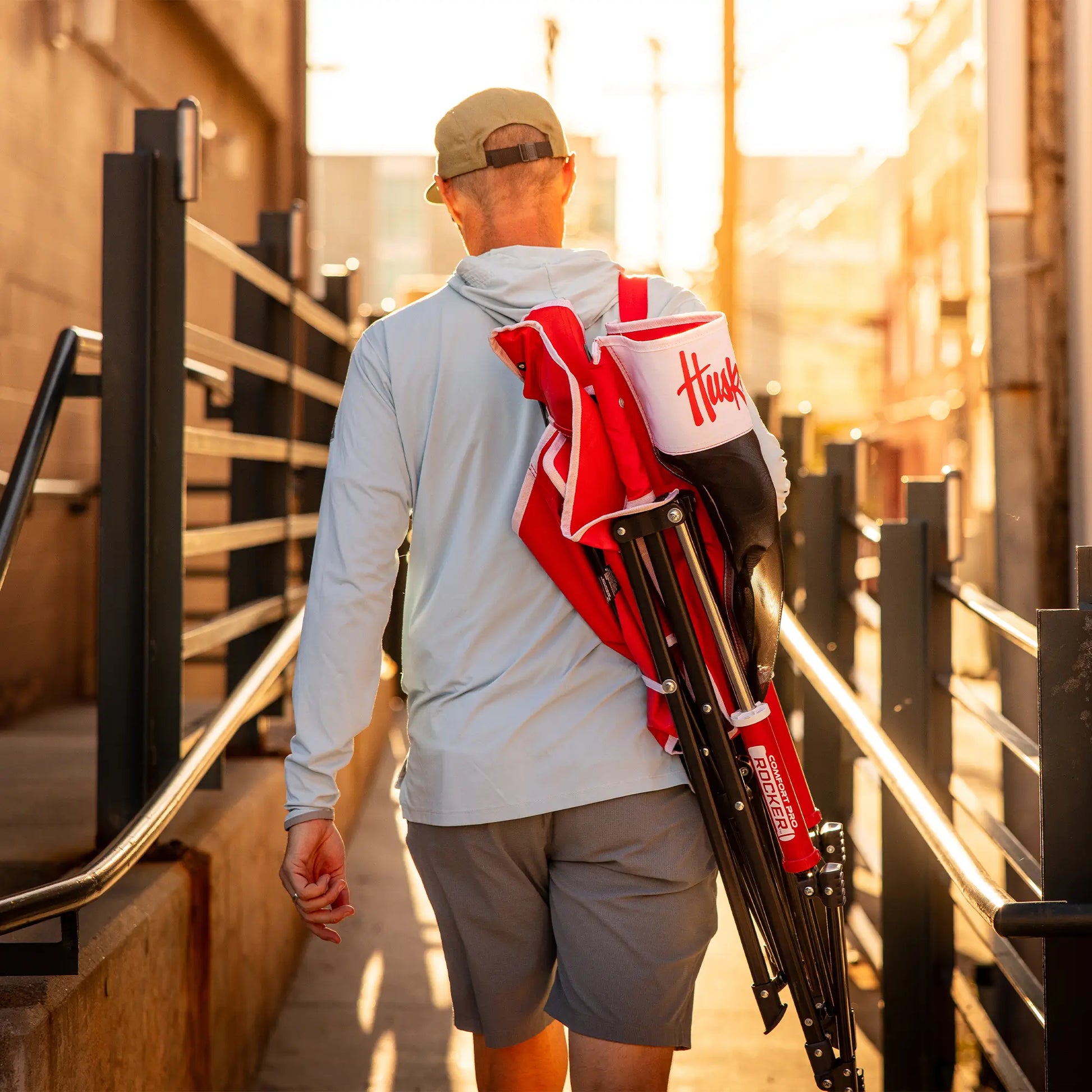 College Comfort Pro Rocker™ - Nebraska Cornhuskers - Fresh Pair